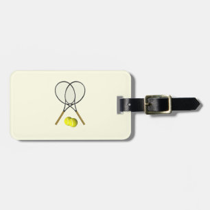 Tennis Dubblas Cream Bagagebricka