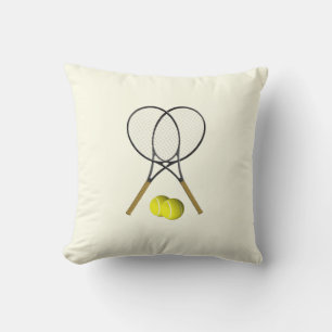 Tennis Dubblas Cream Dekorativ kudde