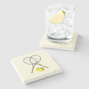 Tennis Dubblas Cream Stenunderlägg