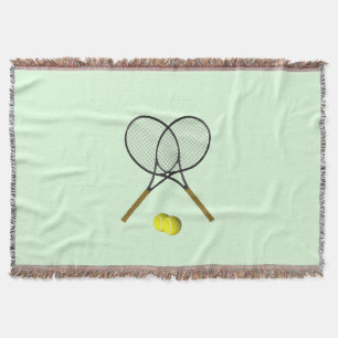 Tennis Dubblas Grönt Filt