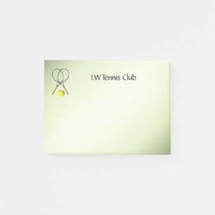 Tennis Dubblas Grönt Post-it Block