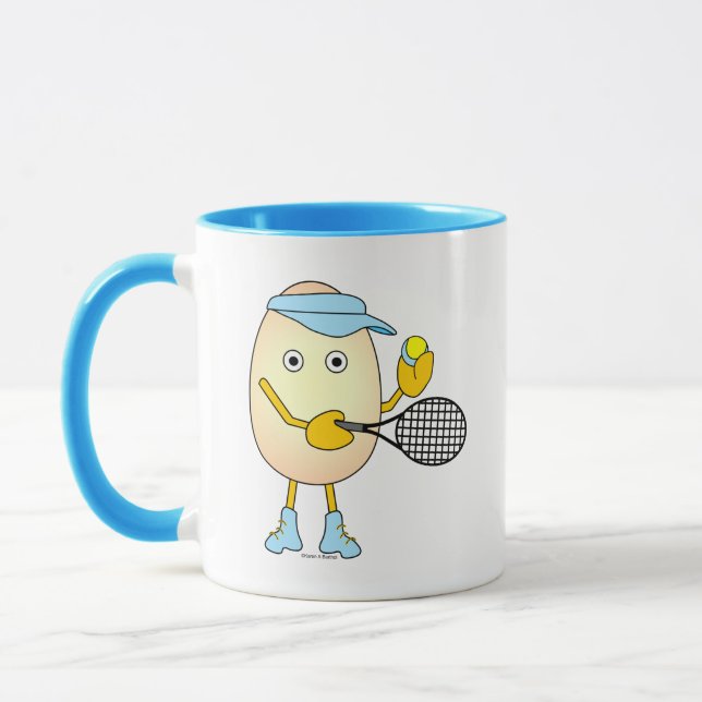 Tennis Egghead Mugg (Vänster)