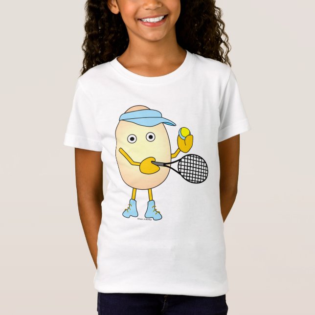 Tennis Egghead T-Shirt (Framsida)