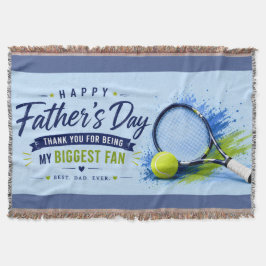 Tennis Fars dag för pappa Filt