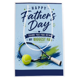 Tennis Fars dag till Pappa Blå Akvarell