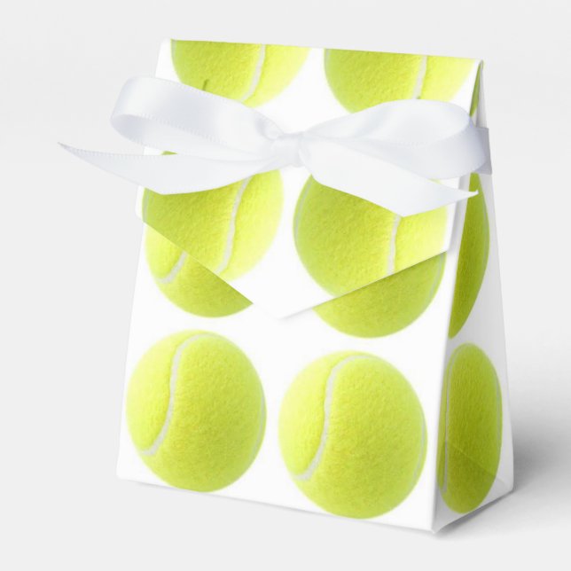 Tennis Favor Box Presentaskar (Framsidan Sidan)