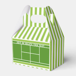 Tennis Favor Box Presentaskar