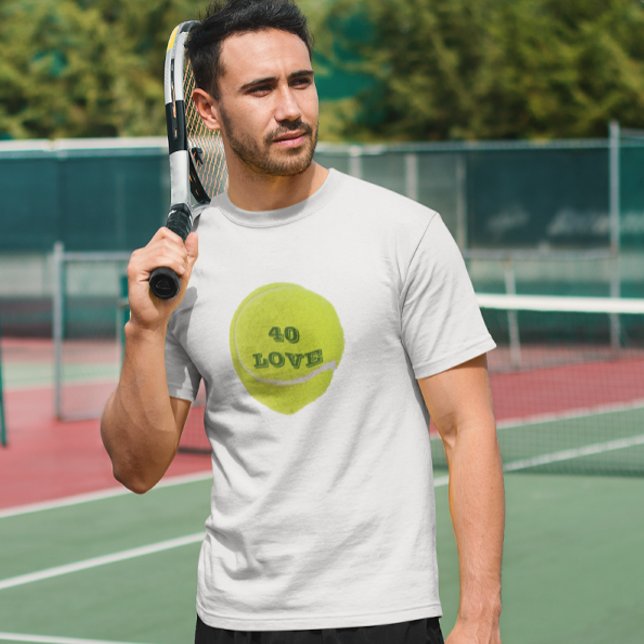 Tennis Firande Birthday T Shirt (Skapare uppladdad)