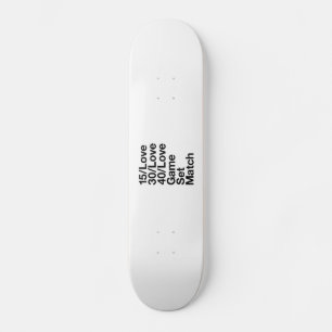 TENNIS Fläkt Mini Skateboard Bräda 18,5 Cm