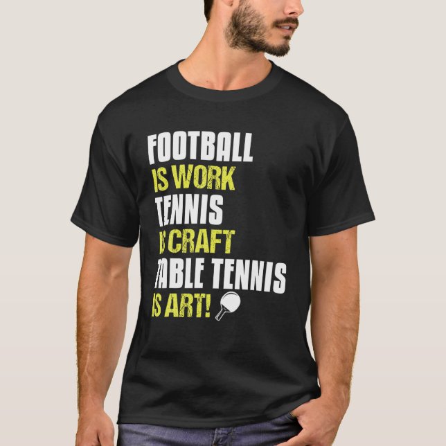 Tennis for Old People Pickleball Apparel Pickle Ba T Shirt (Framsida)