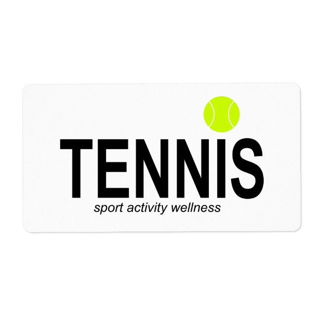 Tennis Fraktsedel (Framsidan)