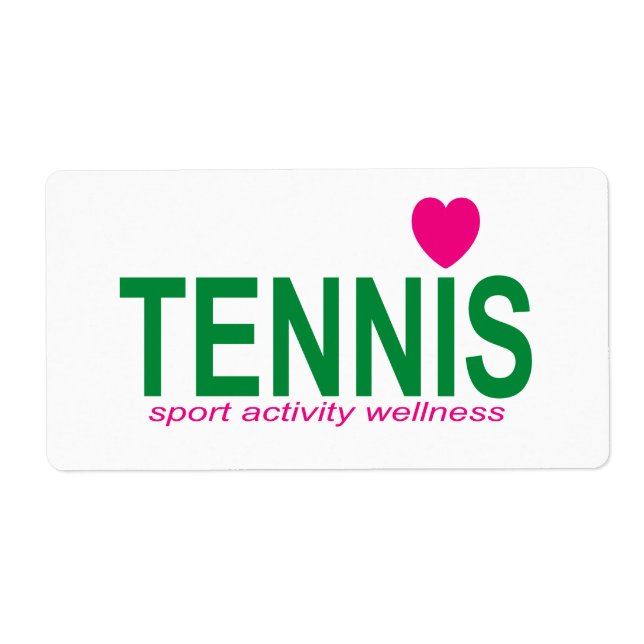 Tennis Fraktsedel (Framsidan)