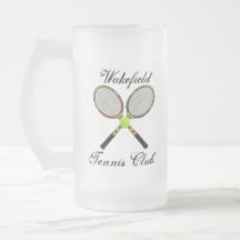 Tennis Frosted Mugg