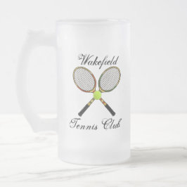 Tennis Frosted Mugg
