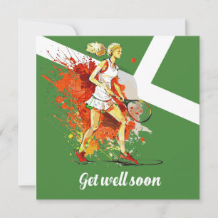 Tennis Get well Soon Kort