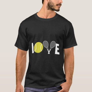 Tennis Gift för tennis-spelare och tennis-tränare T Shirt