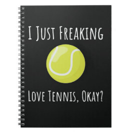 Tennis Gifts for her Girl Player Women Mamma Anteckningsbok