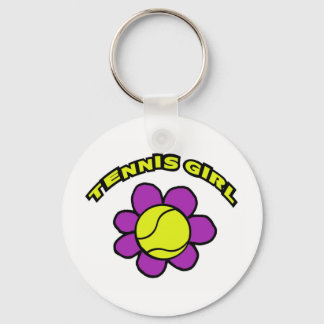 TENNIS GIRL KEYCHAIN NYCKELRING