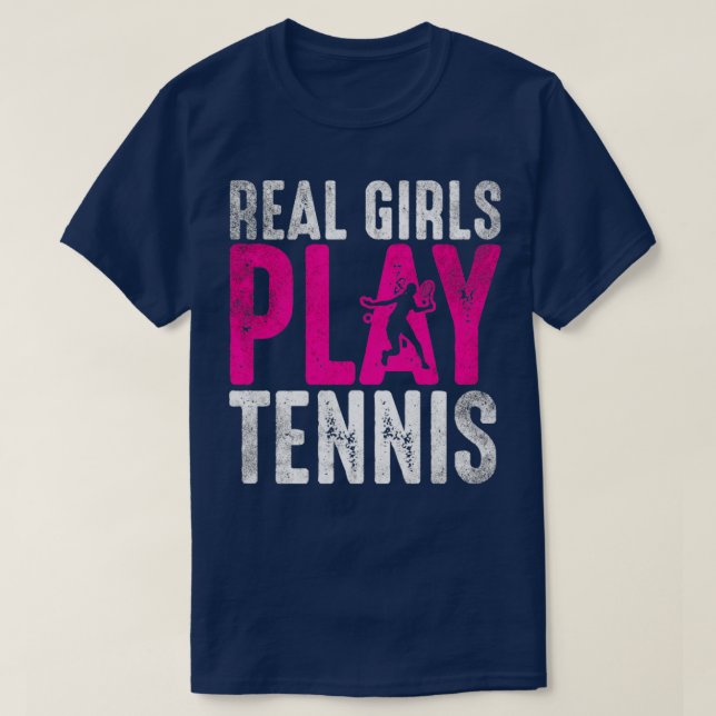 Tennis Girl T Shirt (Design framsida)