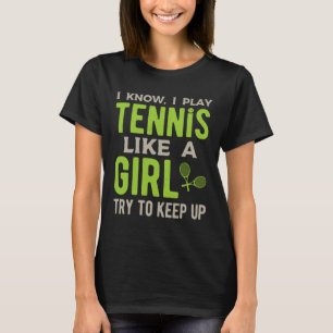 Tennis Girl T Shirt