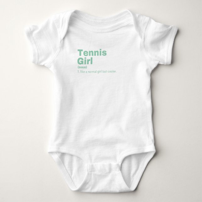 Tennis Girl - Tennis T Shirt (Framsida)