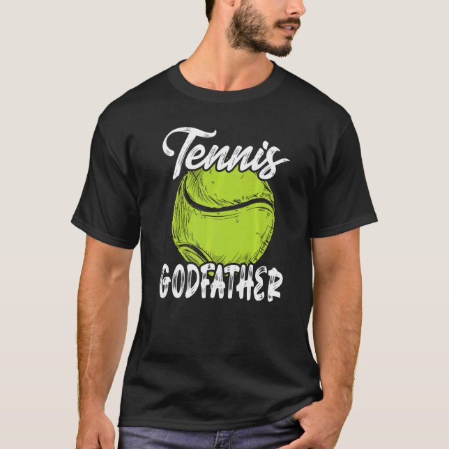 Tennis Godfather Manar Family Matching Set Tennis  T Shirt (Framsida)