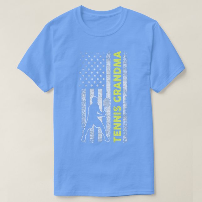 Tennis Grandma T Shirt (Design framsida)