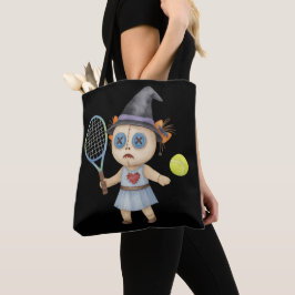 Tennis Halloween themed Tygkasse