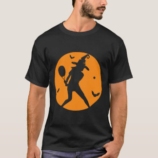 Tennis Halloween Witch Costume for Tennis Players T Shirt