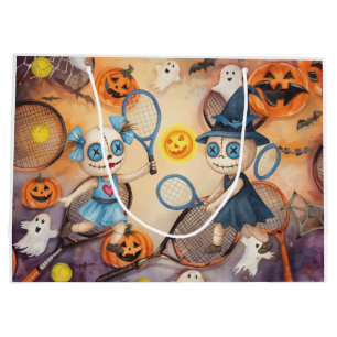 Tennis Happy halloween med boll överallt