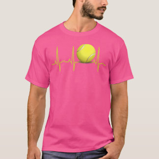 Tennis Heartbea Tennis for Players tränare T Shirt