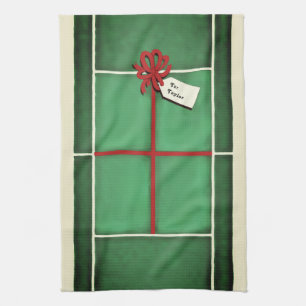 Tennis Helgdag Gift Kökshandduk