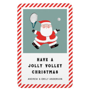 Tennis Holiday Presentkort Magnet