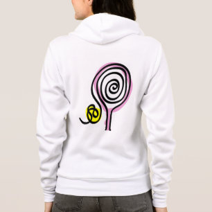 Tennis Hoodie för kvinnor Sportskor Tröja