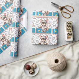 Tennis Hund Låt oss Spela spelet Presentpapper