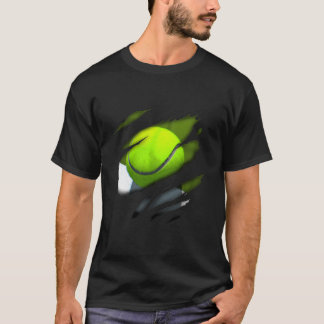 Tennis In Me Design Tennisdesign T Shirt