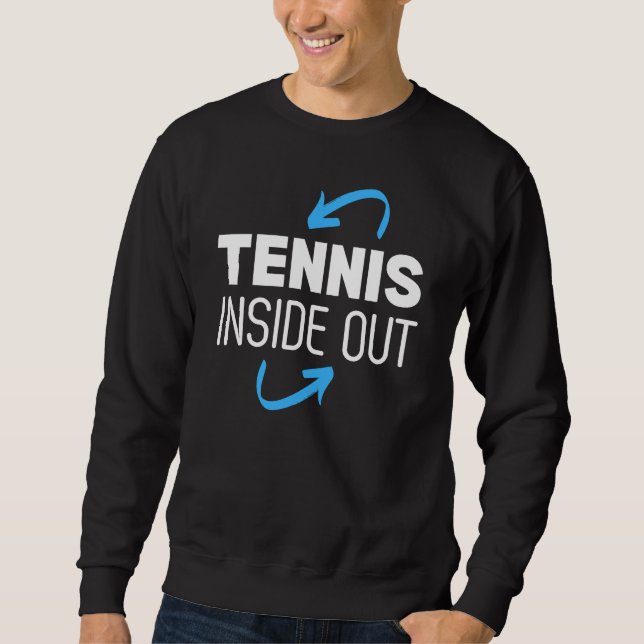 Tennis Inside Out Långärmad sweatshirt (Framsida)
