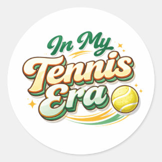 Tennis Is My Favorite Season – Tennis Day Fun Runt Klistermärke