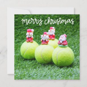 Tennis jul boll med Jultomten