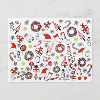 Tennis jul helg vykort