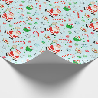Tennis jul Helgdag Gift Wrapping Papper Presentpapper