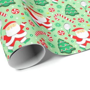 Tennis jul Helgdag Gift Wrapping Papper Presentpapper