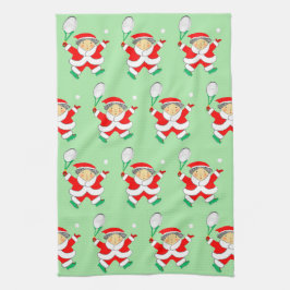 Tennis jul Kitchen Towel Kökshandduk
