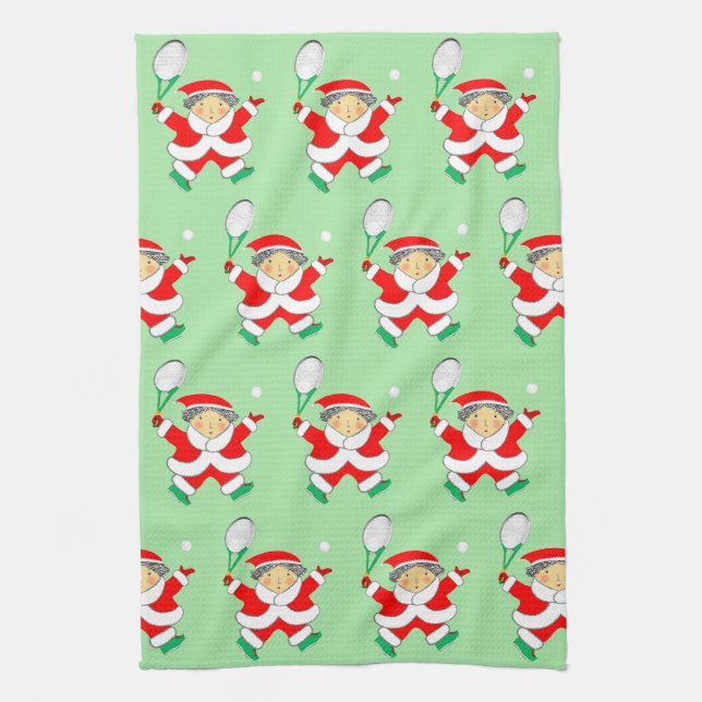 Tennis jul Kitchen Towel Kökshandduk (Vertikal)