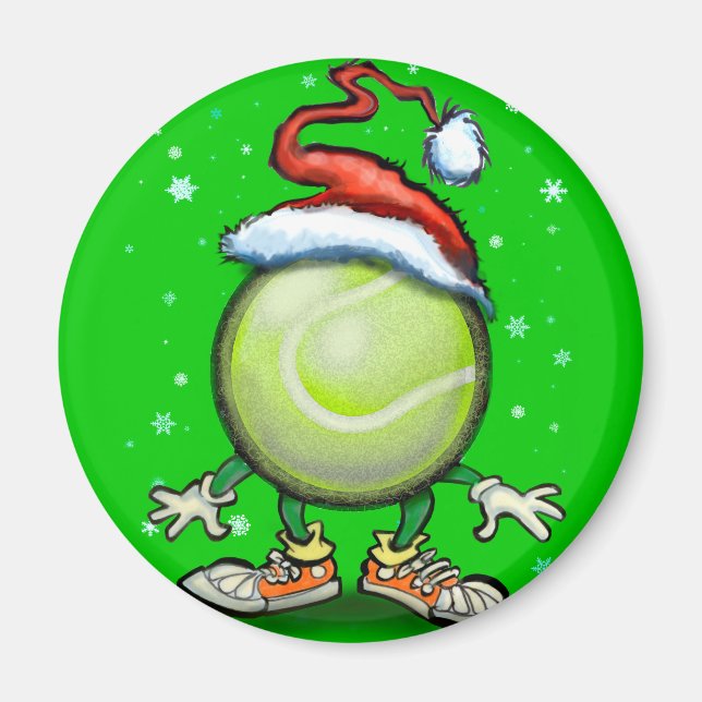 Tennis jul magnet (Framsidan)