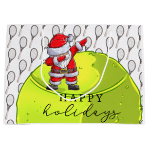 Tennis-jul med Boll och Racket Jultomten