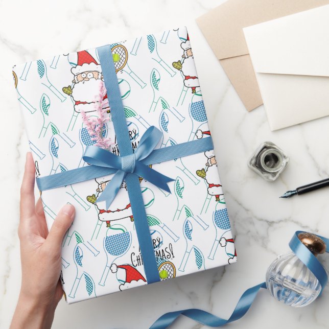 Tennis-jul med Jultomten Presentpapper (Gifting)