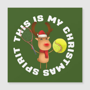 Tennis-jul med ren julfläkt