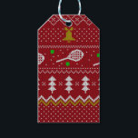 Tennis jul Sweater Knkunnig Mönster Red Julafton Presentetikett<br><div class="desc">Varma och mysiga vinterdagar och vinternätter illustrerar på ett sätt som ger en klassisk, ful julsvett med tennisracketar och grönt tennis bollar, jingle klockor, fir träd och snöflingor. Minimalistisk festiv mönster-svettare i Julafton i ljusblått och vitt för tennisspelare. Tunnnis Jul mönster svettare. Tennis Julafton design. Skandi tennis jul Noel-presenter. Nordiska...</div>