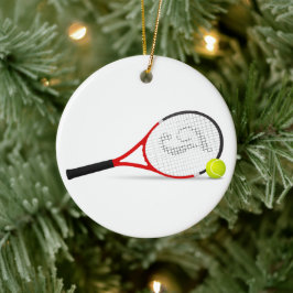 Tennis juldekoration